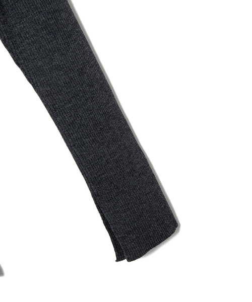 ADAM ET ROPE'(アダムエロペ)の「【公式サイト限定】【AURALEE(オーラリー)】 SUPER FINE WOOL HIGH GAUGE RIB KNIT TURTLE(ニット/セーター・レディース・レッド・1)」の6枚目の写真