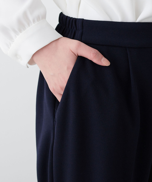 anyfee(エニフィー)の「【anyfee】テーパードパンツ/セレモニー オケージョン オフィス(上下別売り)(スーツパンツ・レディース・ブラック/グレー/ベージュ/ネイビー・LL/3L/4L/5L)」の5枚目の写真
