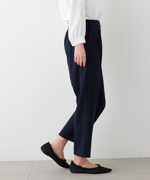 anyfee(エニフィー)の「【anyfee】テーパードパンツ/セレモニー オケージョン オフィス(上下別売り)(スーツパンツ・レディース・ブラック/グレー/ベージュ/ネイビー・LL/3L/4L/5L)」の9枚目の写真
