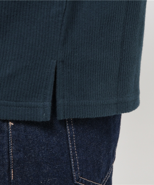 Kastane（カスタネ）の「テレコPO（Tシャツ/カットソー・レディース・オフホワイト/グレー/ネイビー/キャメル・FREE）」の10枚目の写真