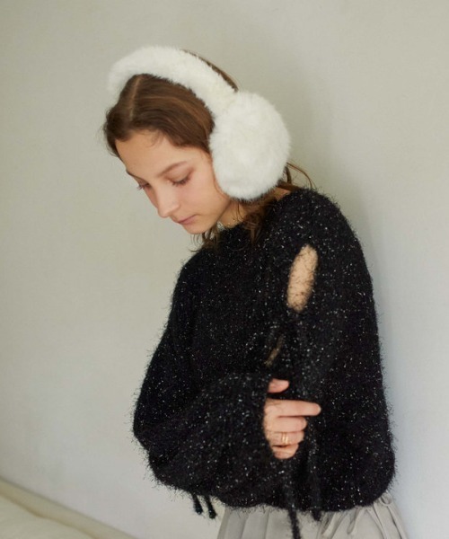 archives（アルシーヴ）の「カラフルコンパクトイヤマフ（イヤーマフ・レディース・ブラウン/グレー/オフホワイト・FREE）」の21枚目の写真