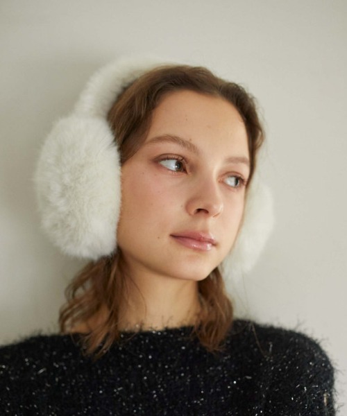 archives（アルシーヴ）の「カラフルコンパクトイヤマフ（イヤーマフ・レディース・ブラウン/グレー/オフホワイト・FREE）」の14枚目の写真