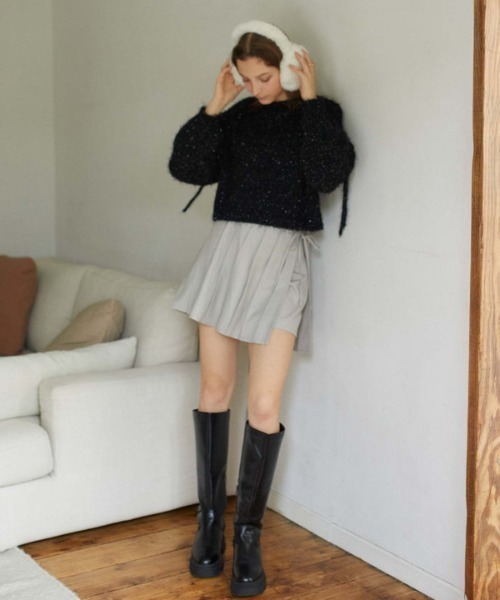 archives（アルシーヴ）の「カラフルコンパクトイヤマフ（イヤーマフ・レディース・ブラウン/グレー/オフホワイト・FREE）」の16枚目の写真