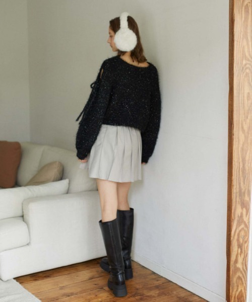 archives（アルシーヴ）の「カラフルコンパクトイヤマフ（イヤーマフ・レディース・ブラウン/グレー/オフホワイト・FREE）」の17枚目の写真