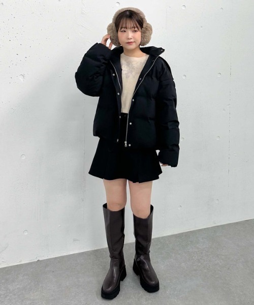 archives（アルシーヴ）の「カラフルコンパクトイヤマフ（イヤーマフ・レディース・ブラウン/グレー/オフホワイト・FREE）」の4枚目の写真