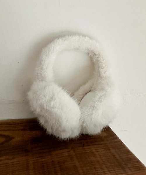 archives（アルシーヴ）の「カラフルコンパクトイヤマフ（イヤーマフ・レディース・ブラウン/グレー/オフホワイト・FREE）」の6枚目の写真