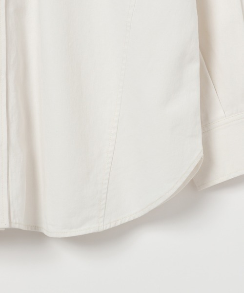 PAGEBOY（ページボーイ）の「シシュウデニムシャツ（シャツ/ブラウス・レディース・オフホワイト/ブルー/ブラック・FREE）」の21枚目の写真