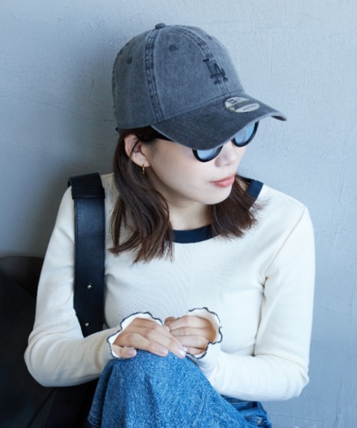 [NEWERA/ニューエラ]別注９TWENTYアシッドウォッシュ加工キャップ