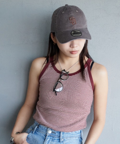 [NEWERA/ニューエラ]別注９TWENTYアシッドウォッシュ加工キャップ