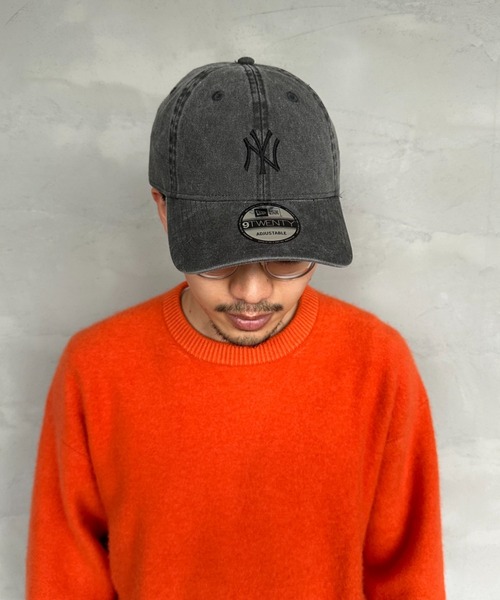 [NEWERA/ニューエラ]別注９TWENTYアシッドウォッシュ加工キャップ