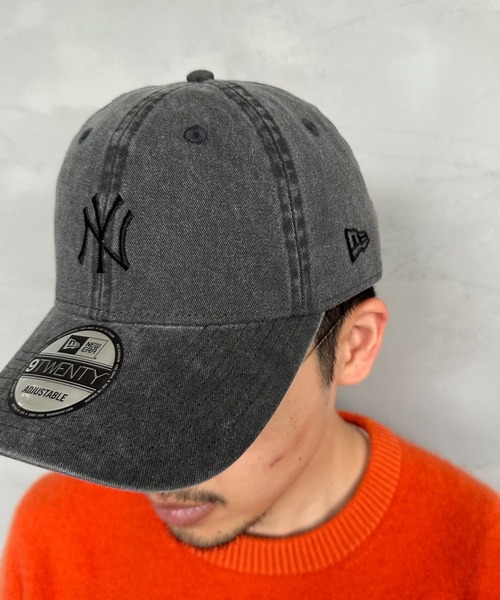 [NEWERA/ニューエラ]別注９TWENTYアシッドウォッシュ加工キャップ