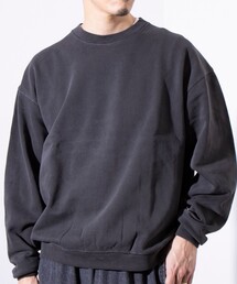 【SCREEN STARS/スクリーンスターズ】ヴィンテージ加工 クルーネックスウェット 無地