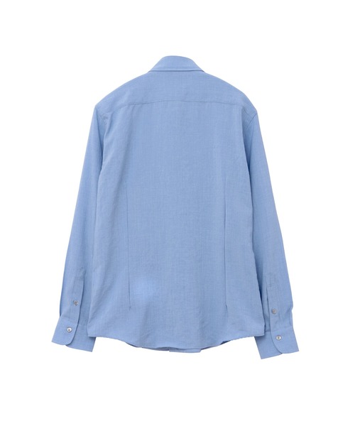 HIGH STREET（ハイストリート）の「HIGH STREET∴リフラクスカッタウェイシャツ（シャツ/ブラウス・メンズ・ネイビー/ホワイト/グレー/ブルー系2/イエロー・M/L/LL/S）」の14枚目の写真
