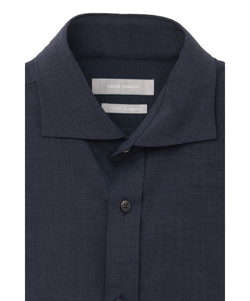 HIGH STREET∴リフラクスカッタウェイシャツ（シャツ/ブラウス）｜HIGH