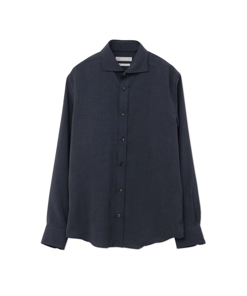 HIGH STREET（ハイストリート）の「HIGH STREET∴リフラクスカッタウェイシャツ（シャツ/ブラウス・メンズ・ネイビー/ホワイト/グレー/ブルー系2/イエロー・M/L/LL/S）」の19枚目の写真