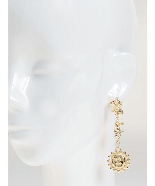 EVRIS（エヴリス）の「METAL SUNNYピアス（ピアス（両耳用）・レディース・シルバー/ゴールド・FREE）」の12枚目の写真