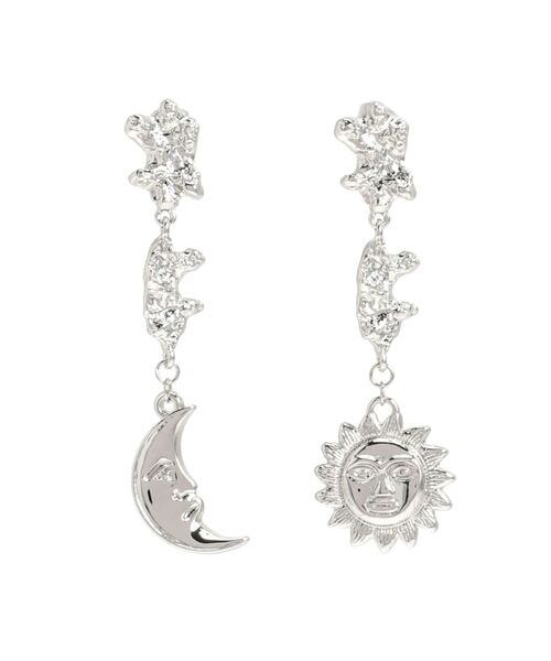 EVRIS（エヴリス）の「METAL SUNNYピアス（ピアス（両耳用）・レディース・シルバー/ゴールド・FREE）」の13枚目の写真