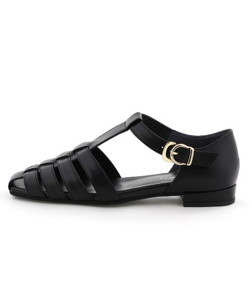 HIMIKO（ヒミコ）の「【Made in Japan】【HIMIKO】ソフトスクエアトゥグルカサンダル/651501（サンダル・レディース・ブラック/ベージュ/シルバー/ブルーグリーン・22.5cm/23.5cm/24.5cm/25.5cm/26.5cm/23.0cm/24.0cm/25.0cm/26.0cm/21.5cm/22.0cm）」の13枚目の写真