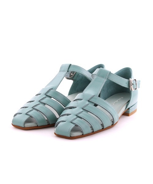 HIMIKO（ヒミコ）の「【Made in Japan】【HIMIKO】ソフトスクエアトゥグルカサンダル/651501（サンダル・レディース・ブラック/ベージュ/シルバー/ブルーグリーン・22.5cm/23.5cm/24.5cm/25.5cm/26.5cm/23.0cm/24.0cm/25.0cm/26.0cm/21.5cm/22.0cm）」の6枚目の写真