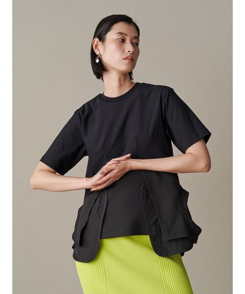 UN3D./アンスリード HOLE DETAIL T-SH セール】HOLE DETAIL T-SH【セットアップ着用可能】 / ホール