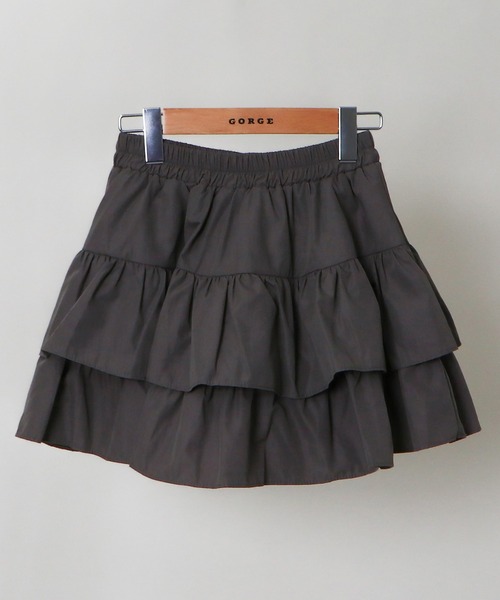 GORGE（ゴージ）の「《ふんわりティアード》レディース ミニスカパン フリル ボリューム 春夏 夏服（その他パンツ・レディース・グレー/アイボリー/ブラック/オフホワイト・F）」の21枚目の写真