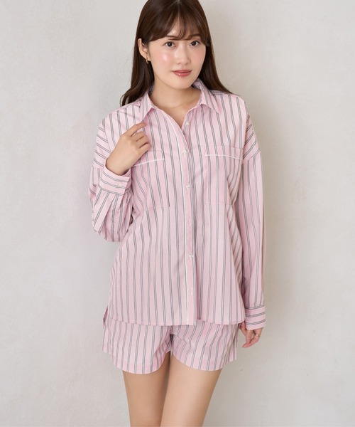ROSIER ストライプ パジャマセット ROSIER pajama set（ルームウェア/パジャマ）｜ROSIER（ロジア