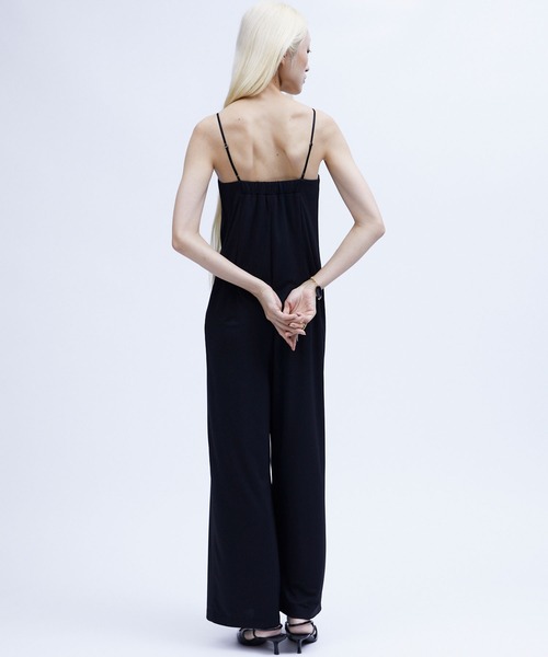 THINGS THAT MATTER（シングス ザット マター）の「OVERALLS with TAFFETA CAPE / オーバーオールウィズタフタケープ（サロペット/オーバーオール・レディース・アイボリー/ブラック/ブラック×ホワイト・FREE）」の17枚目の写真