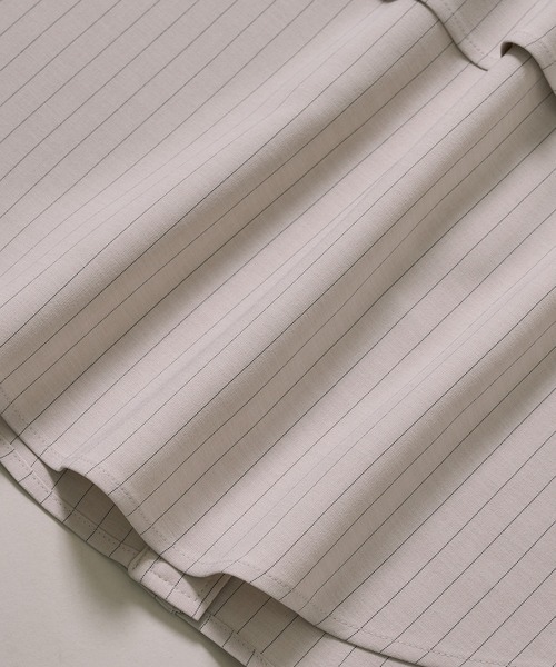 PUBLIC TOKYO（パブリックトウキョウ）の「【完売間近】クラスバンドカラーシャツ（シャツ/ブラウス・レディース・ダークグレー/ブルー/ホワイト/ライトブルー/ベージュ×ブラック・FREE）」の20枚目の写真