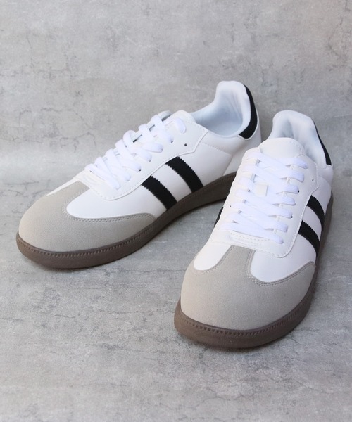 2本ライン レトロスニーカー（スニーカー）｜8(eight)（エイト