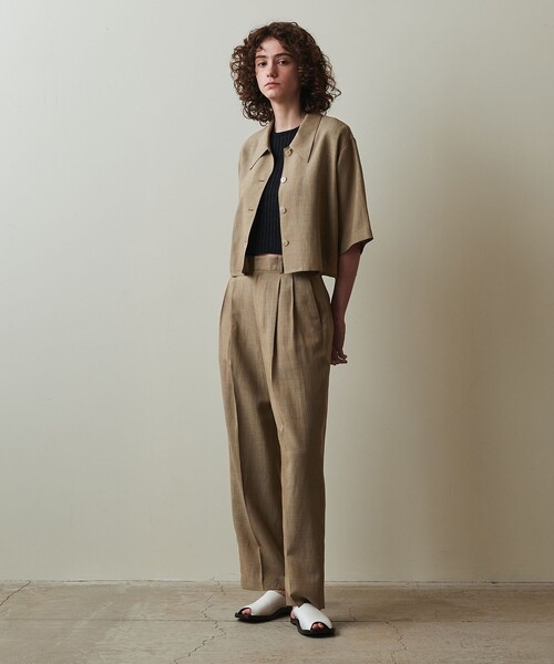 GABA500スティーブンアラン2タックパンツ セール】＜Steven Alan＞フロント タック パンツ（その他パンツ