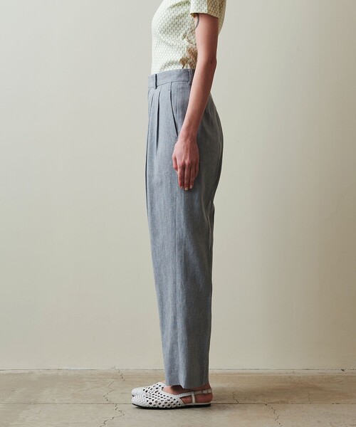 Steven Alan(スティーブンアラン)の「<Steven Alan>フロント タック パンツ(その他パンツ・レディース・ブラック/ライトブルー/ベージュ・S/L/M)」の11枚目の写真