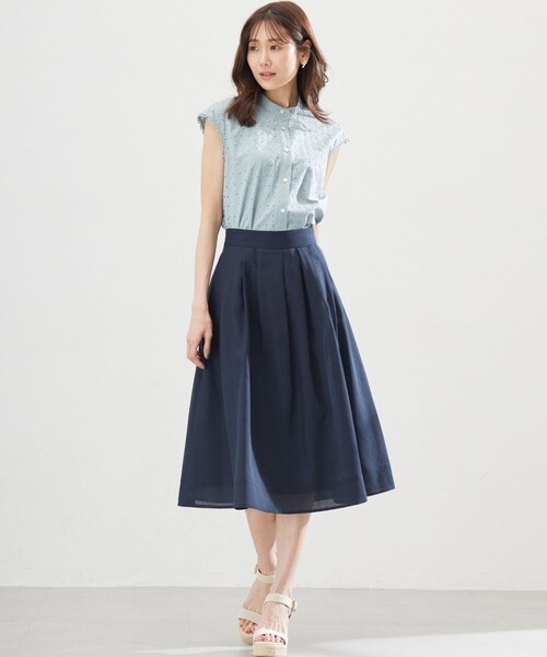 soyy. グルカスカート　ネイビー　1 Gurkha skirt – soyy.online