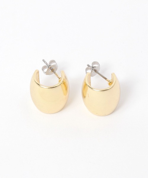LAKOLE（ラコレ）の「ぷっくりブロードメタルピアス / 318910（ピアス（両耳用）・レディース・その他1/その他2・FREE）」の2枚目の写真