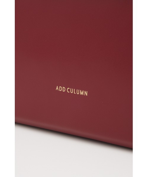 ADD CULUMN（アドカラム）の「GLASS ハンドバッグ（ショルダーバッグ・レディース・マジェンタ/ブラック/キャメル/アイボリー・FREE）」の19枚目の写真