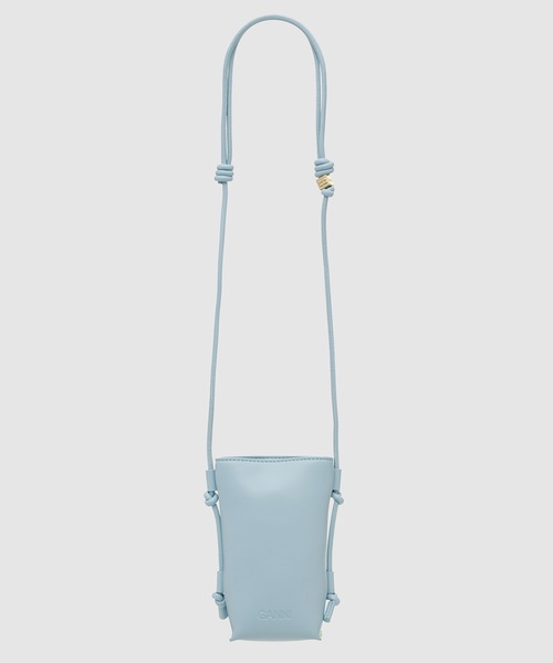 GANNI（ガニー）の「Ganni Bou Crossbody（ショルダーバッグ・レディース・ブルー系その他・ONE SIZE）」の2枚目の写真