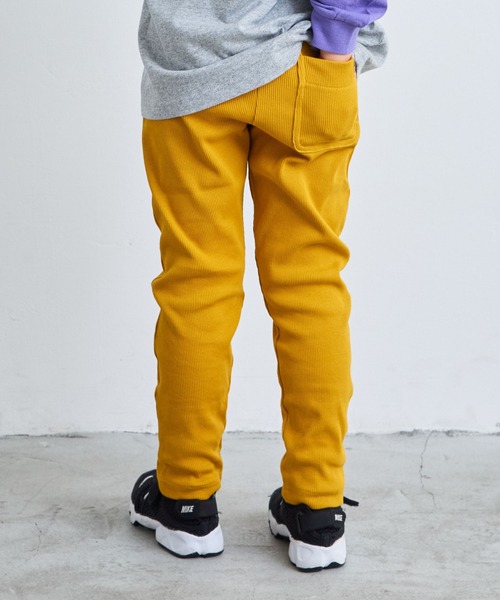 Life Support Products（ライフサポートプロダクツ）の「【プチプラ】のびっと無地パンツ（その他パンツ・キッズ・ブラック/ネイビー/ブルー/杢グレー/ブルー系その他/グリーン/イエロー/ピンク/レッド/カーキ・100/95/130/110/90/80/120）」の8枚目の写真