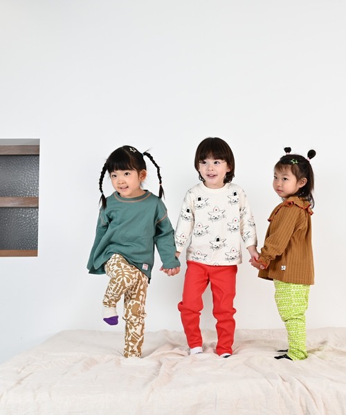 Life Support Products（ライフサポートプロダクツ）の「【プチプラ】のびっと無地パンツ（その他パンツ・キッズ・ブラック/ネイビー/ブルー/杢グレー/ブルー系その他/グリーン/イエロー/ピンク/レッド/カーキ・100/95/130/110/90/80/120）」の13枚目の写真