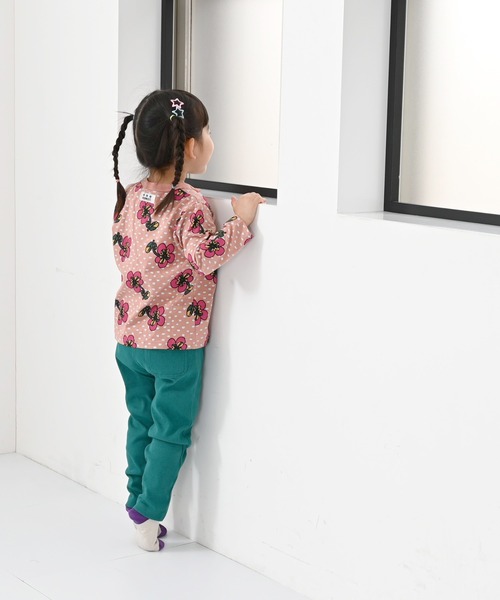 Life Support Products（ライフサポートプロダクツ）の「【プチプラ】のびっと無地パンツ（その他パンツ・キッズ・ブラック/ネイビー/ブルー/杢グレー/ブルー系その他/グリーン/イエロー/ピンク/レッド/カーキ・100/95/130/110/90/80/120）」の19枚目の写真