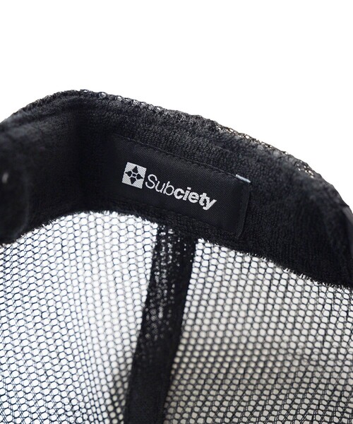 Subciety（サブサエティ）の「Goin' crazy mesh cap（キャップ・メンズ・ブルー/ブラック/ブラック×ホワイト/レッド/バーガンディー/ネイビー・FREE）」の19枚目の写真
