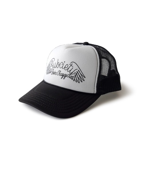 Subciety(サブサエティ)の「Goin' crazy mesh cap(キャップ・メンズ・ブルー/ブラック/ブラック×ホワイト/レッド/バーガンディー/ネイビー・FREE)」の9枚目の写真