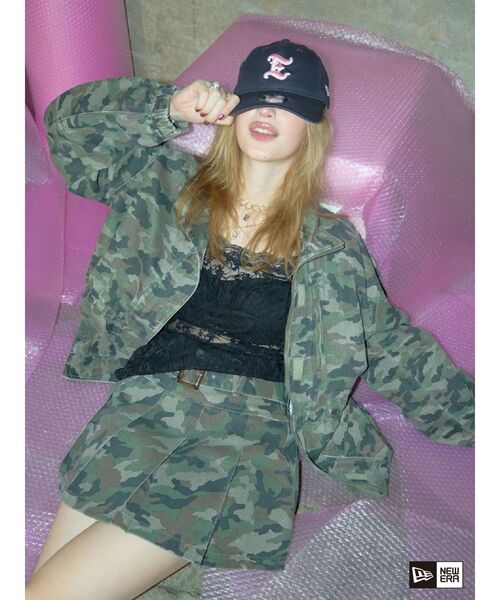 NEW ERA(ニューエラ)の「【NEW ERA®×EVRIS】E MOTIF 9TWENTY(キャップ・レディース・ネイビー・FREE)」の16枚目の写真