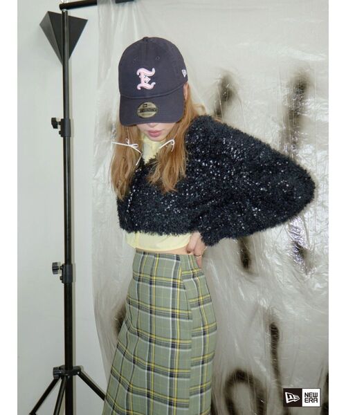 NEW ERA(ニューエラ)の「【NEW ERA®×EVRIS】E MOTIF 9TWENTY(キャップ・レディース・ネイビー・FREE)」の18枚目の写真