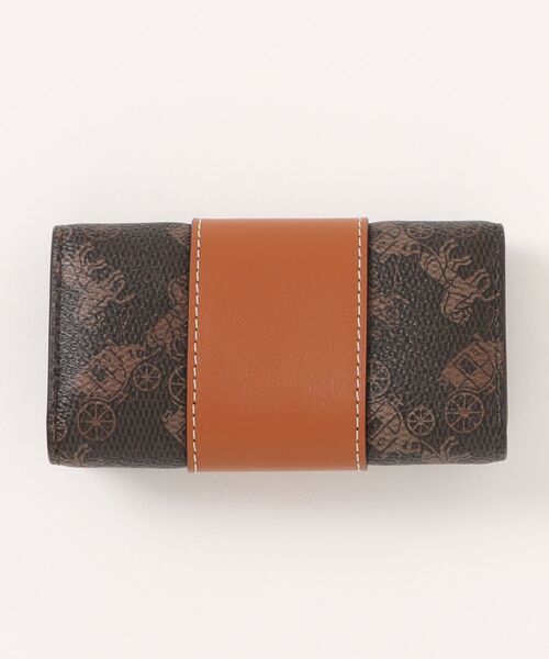 エッセンシャル 6 リング キー ケース・ホース アンド キャリッジ