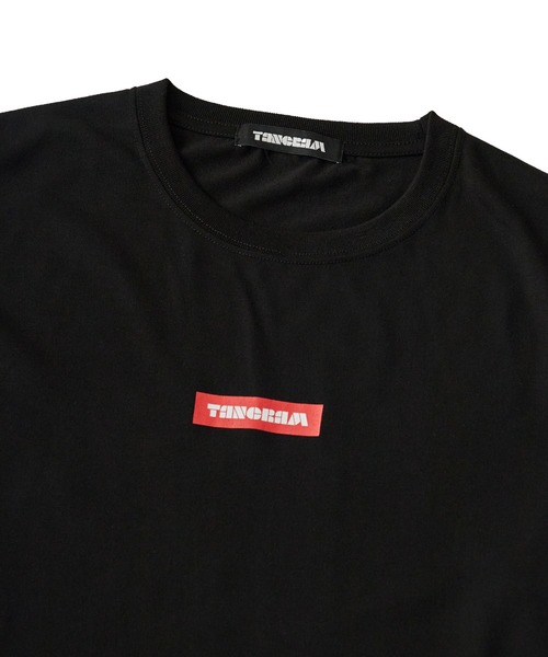 TANGRAM(タングラム)の「ZOZOTOWN 限定 LINE PUZZLE LOGO LS TEE(Tシャツ/カットソー・メンズ・ホワイト/ブラック/オリーブ・S/M/L/XL)」の7枚目の写真