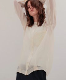 soft bubble sheer shirt(ソフトシアーバブルシャツ)