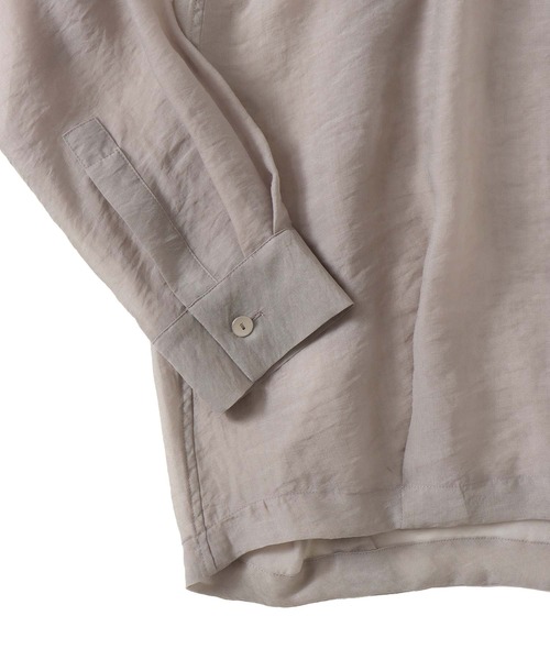 DRESSLAVE（ドレスレイブ）の「soft bubble sheer shirt(ソフトシアーバブルシャツ)（シャツ/ブラウス・レディース・グレー/ホワイト・38）」の16枚目の写真