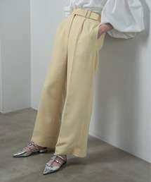 パンツ i_am belted pants belted pants / ベルテッドパンツ（その他パンツ）｜I_am