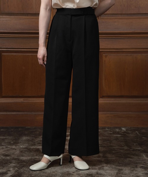 パンツ i_am belted pants belted pants / ベルテッドパンツ（その他パンツ）｜I_am