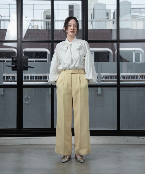 無料配達 belted ベルテッドパンツ（その他パンツ）｜I_am / pants パンツ