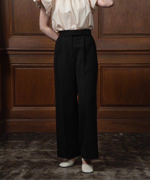 I_am（アイアム）の「belted pants / ベルテッドパンツ（その他パンツ・レディース・イエロー/ブラック/アイボリー・SMALL/X-SMALL/MEDIUM）」の15枚目の写真